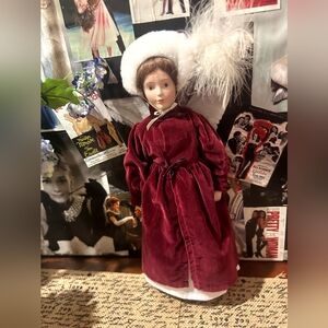 Franklin Mint Heirloom Dolls -The Little Maids of the Thirteen Colonies Set of 4